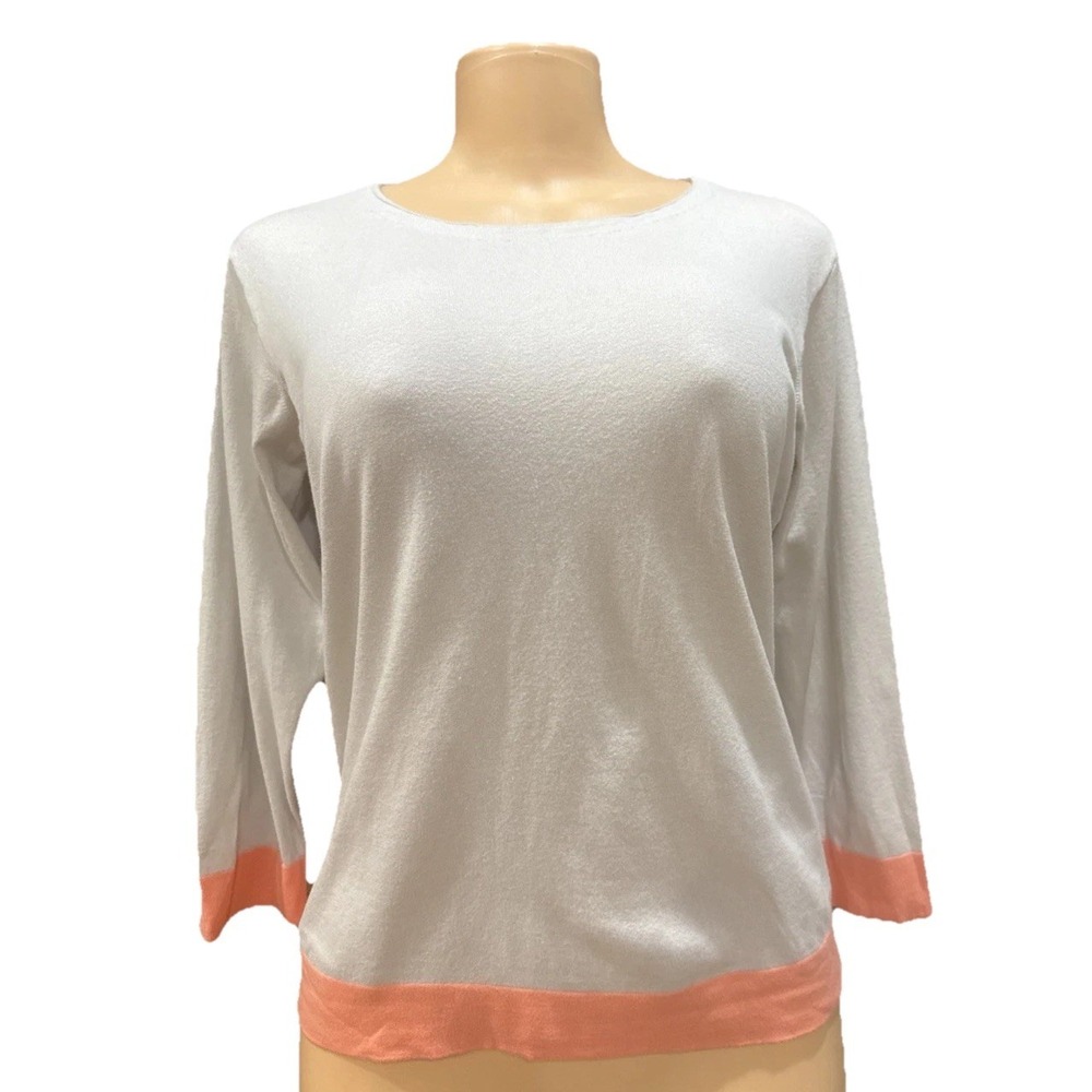 Piazza Sempione Sweater Womens Size M Crew Neck Long Sleeve